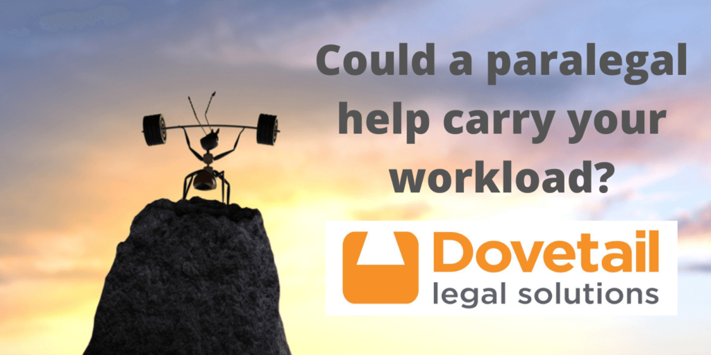 Could a paralegal help carry your workload