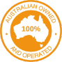 Australian owned and operated logo