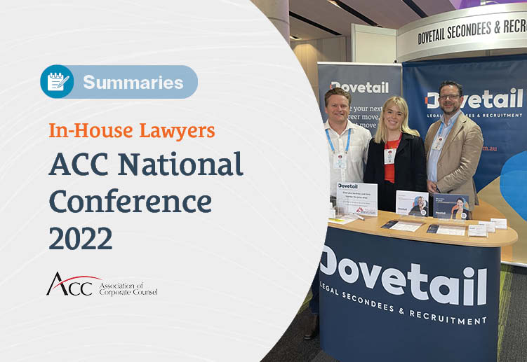 ACC 2022 In-House Legal Conference Summary Dovetail